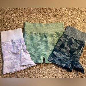 Three pairs of Biker Shorts. selling together